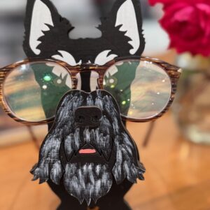 Scottie-Schnauzer Glasses Holder