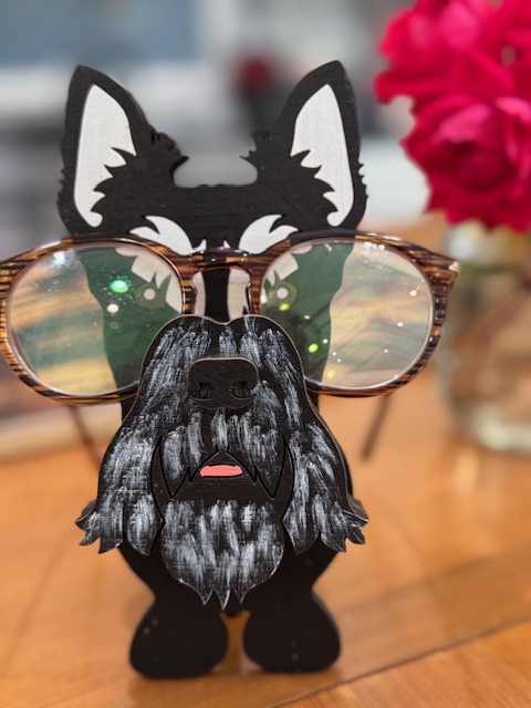 Scottie-Schnauzer Glasses Holder